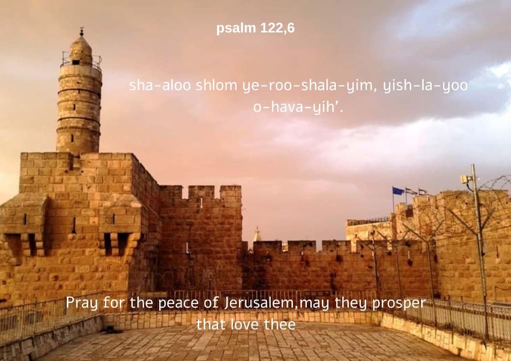 The Citadel, Psalm 122:6